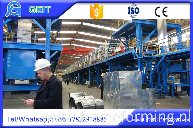 hot dip galvanizing line